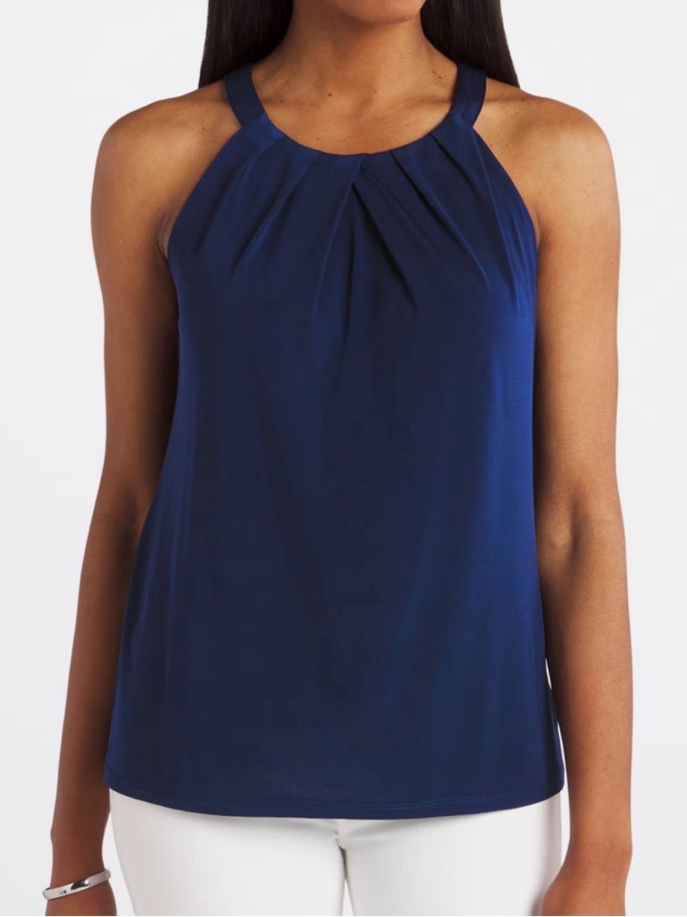 Women's Sleeveless Cobalt Blue Tank Top